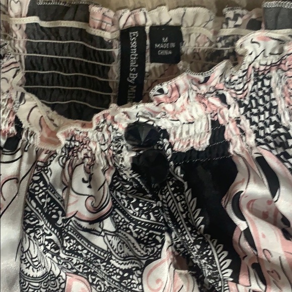 Faux Satin blouse - Picture 3 of 6